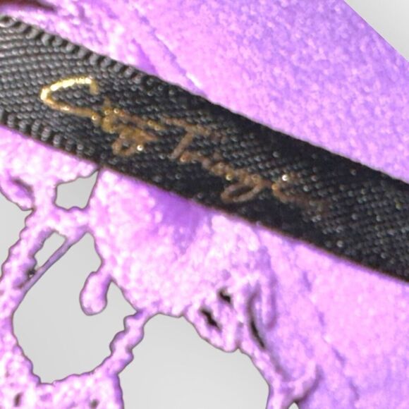 NWOT City Triangles Womens Lavender Two-Tiered Mini Dress Size XS Juniors - Picture 6 of 6